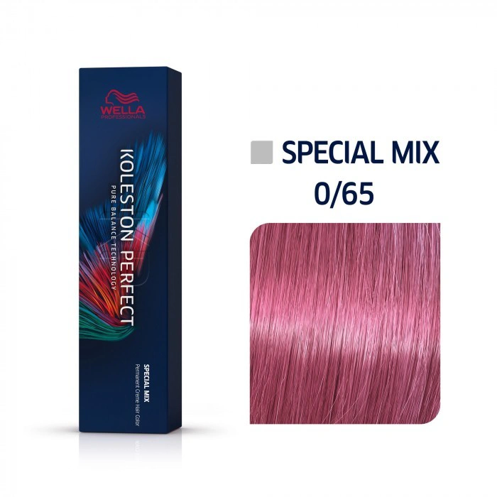 Wella Koleston Perfect Me+ Hajfesték - 0/65 - 60ml - Mahagóni Lila képe 2